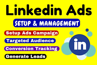 setup and optimize your linkedin ads for business