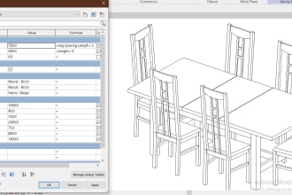 make bim parametric family for revit project