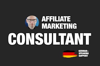 be your affiliate marketing consultant