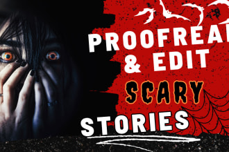 polish your horror stories with proofreading and editing