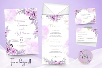beautifully customized wedding cards, save the date or any invitation design