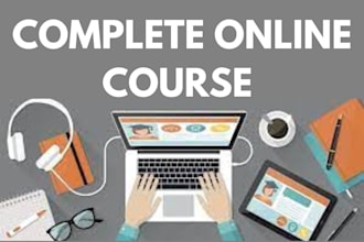 help you complete online course