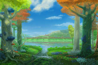 paint your fantasy or scifi world