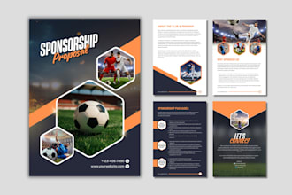 design an effective sponsorship proposal, business proposal, and letter