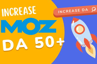 increase moz da 50 with high domain authority seo backlinks