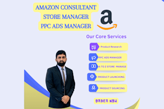 be your amazon fba private label consultant,mentor PPC coach