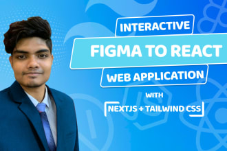 do figma to react next js website, fix react bugs, fix next js errors