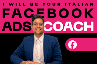 be your italian facebook ads coach and consultant