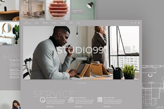 create wordpress architecture website, home construction website