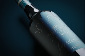 design your wine bottle label