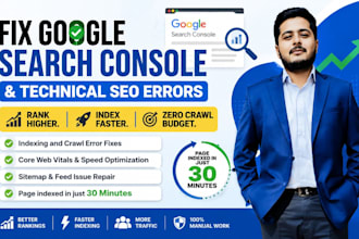 fix google search console errors, ahrefs, technical seo