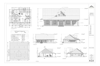 draw architectural drawing full set in autocad and revit