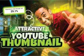 design eye catching youtube thumbnails in 2 hours