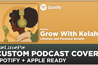 design a custom podcast logo to boost your brand and viewership