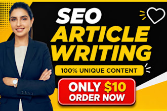 do SEO blog writing, article writing, and content writing