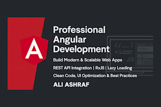 build or fix your angular web apps