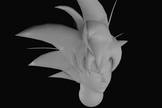 create high quality character for 3d printing and animation