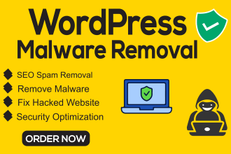 remove wordpress malware removal, clean viruses, fix hacked wp website security