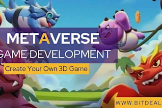 develop a metaverse game, metaverse nft game, metaverse land and nft games