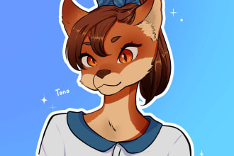 draw furry art illustration for you
