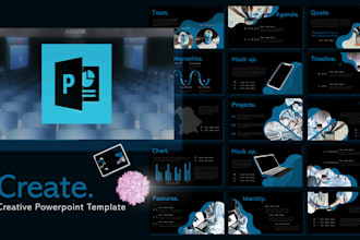prepare microsofte powerpoint presentation and template as per requirement