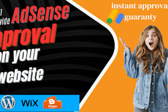 design modern  powerpoint presentation adsense or approved