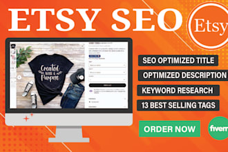 optimize your etsy title and tags, etsy listing, etsy SEO