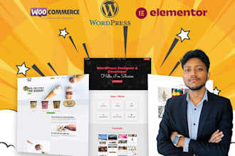 build woocommerce ecommerce website and online store