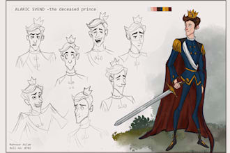 character design silhouettes expressions and more