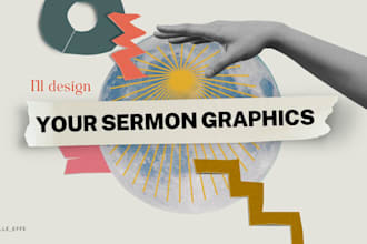 design the next sermon series graphic for your church