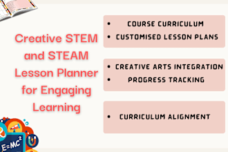 write stem, steam, and interdisciplinary lesson plans