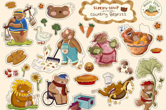 make custom digital sticker packs