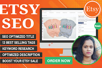 set up etsy store, add listings, SEO, and manage etsy shop