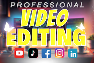 do profesional video editing and motion effect add transition
