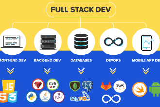 be full stack developer reactjs vue js angular developer laravel expert