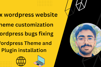fix quick wordpress troubleshooting , theme customization
