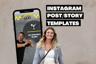 create editable instagram templates for a creative feed