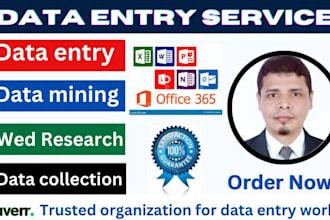 do professional data entry copy prest work for your business