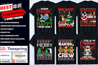 do ugly christmas t shirt and sweatshirt design