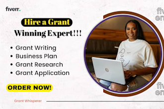 do grant writing, grant research, grant proposal for you