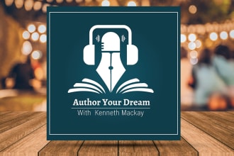 do professional podcast cover, podcast art and podcast logo design