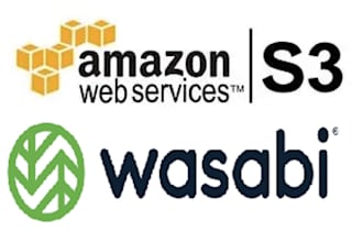 set up AWS s3 or wasabi s3 cloud storage
