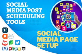 do social media page setup and meta business suite scheduling