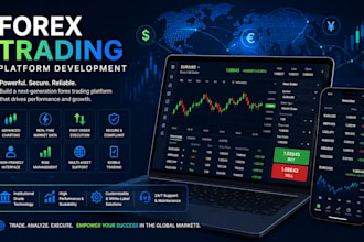 develop a secure forex trading platform with all features