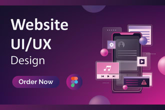 do UI UX design for web and mobile app or prototype wireframes