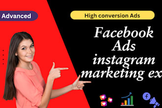 do shopify facebook ads as a instagram marketing expert
