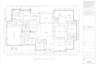 do architectural drawings and blueprints in autocad sketchup