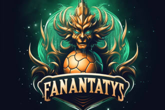 make for you a unique  blast football logo