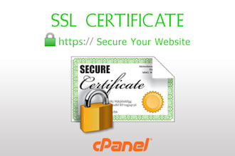 install ssl certificate on cpanel, plesk, etc