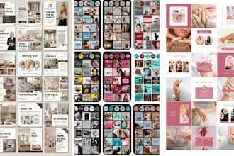 create or optimized social media content using canva pro